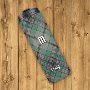 Clan Craig Tartan Thermal Tumbler