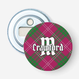 Clan Crawford Tartan Bottle Opener