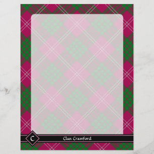 Clan Crawford Tartan Flyer