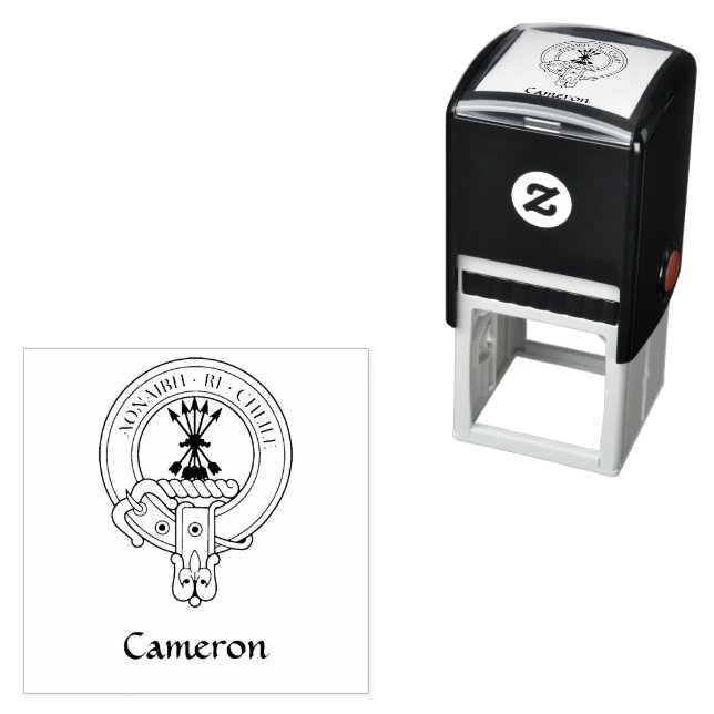 Clan Crest  Self-inking Stamp (In Situ)