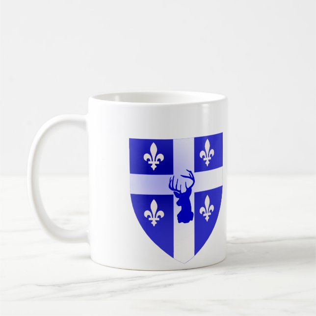 Clan Crozier Coat Of Arms Coffee Mug (Left)