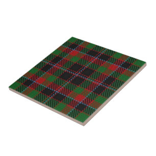 Clan Cumming Scottish Expressions Hunting Tartan Tile