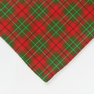 Clan Cumming Tartan Fleece Blanket