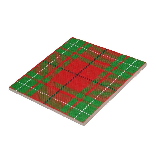Clan Cumming Tartan  Tile (Side)