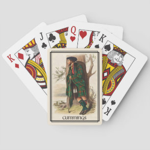 Clan Cummings Classic Scotland Playing Cards