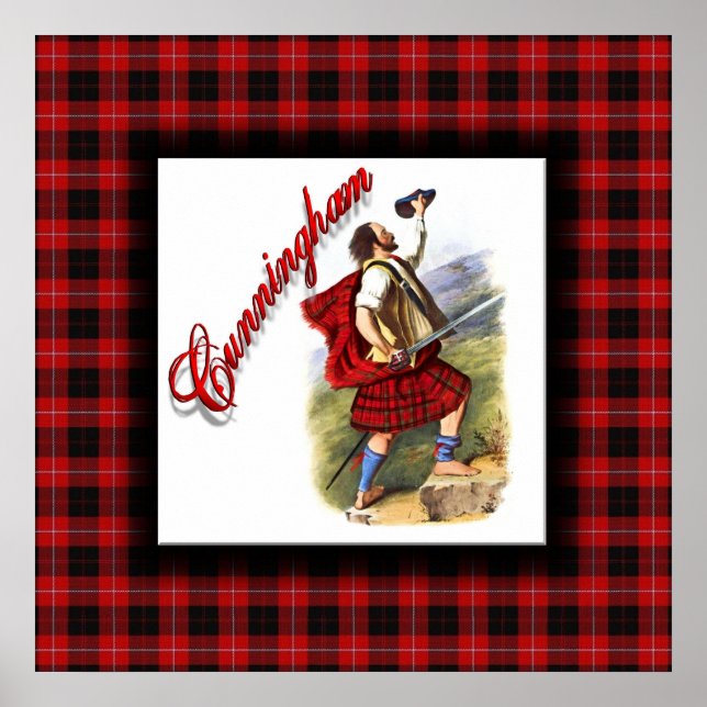 Clan Cunningham Scottish Dream Poster (Front)