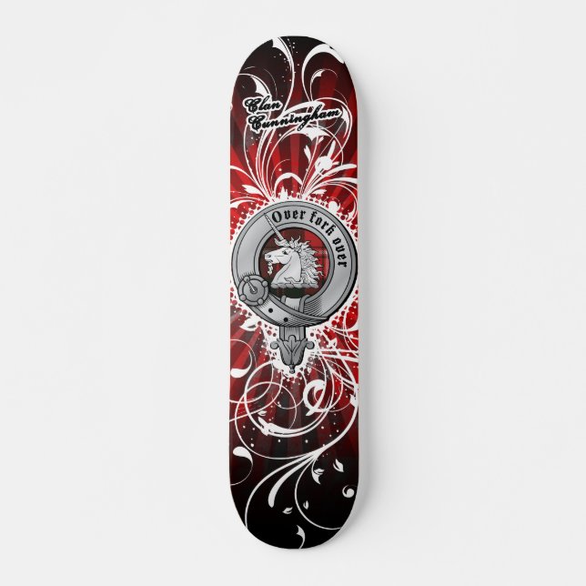 Clan Cunningham Skateboard Deck (Front)