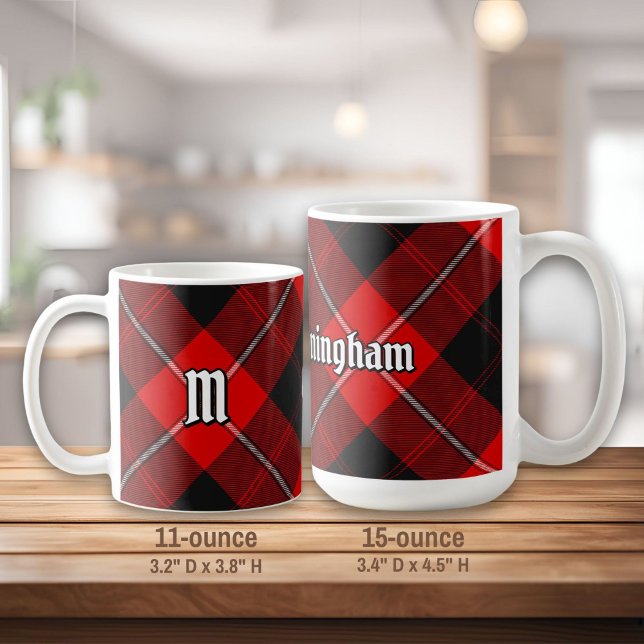 Clan Cunningham Tartan Coffee Mug (Creator Uploaded)