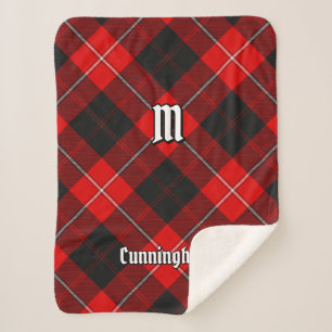 Clan Cunningham Tartan Sherpa Blanket