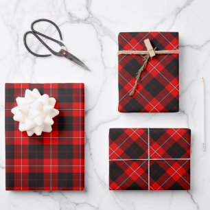 Clan Cunningham Tartan Wrapping Paper Sheet