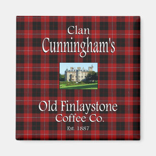 Clan Cunningham's Old Finlaystone Coffee Co. Magnet