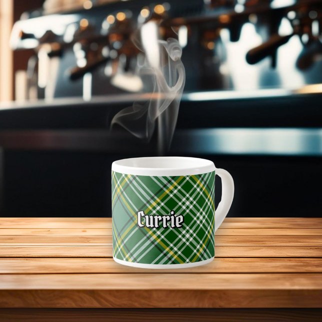 Clan Currie Tartan Espresso Cup (Creator Uploaded)
