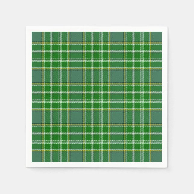 Clan Currie Tartan Napkin (Front)