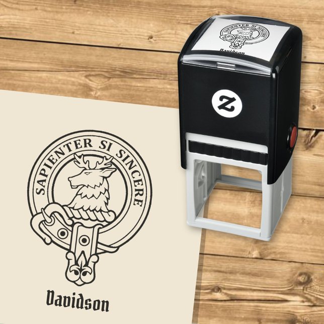 Clan Davidson Crest Self-inking Stamp (Creator Uploaded)