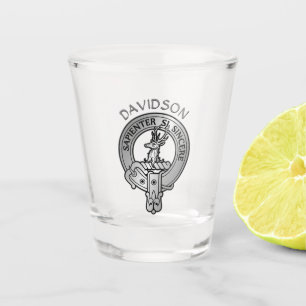 Clan Davidson Crest Shot Glass