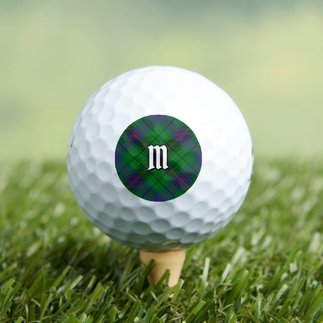 Clan Davidson Tartan Golf Balls (Insitu Tee)