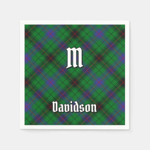 Clan Davidson Tartan Napkin