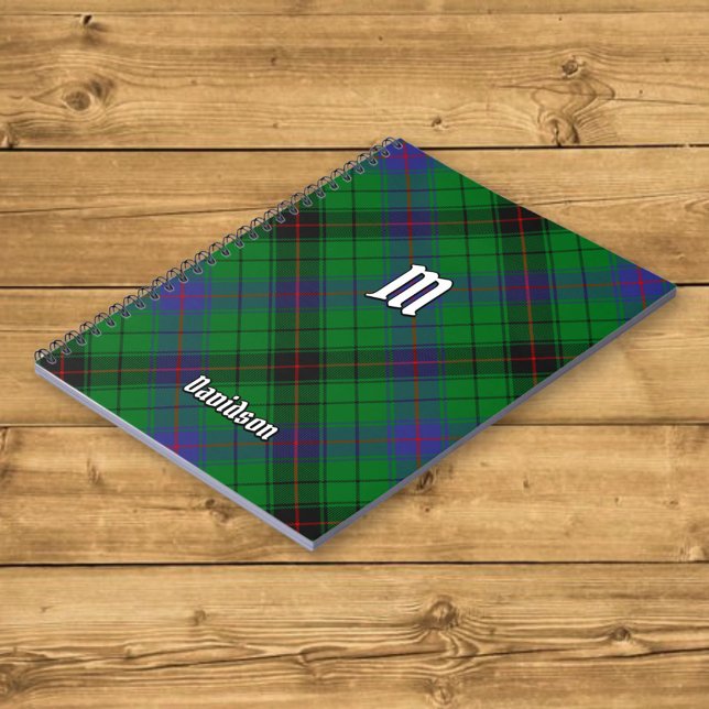 Clan Davidson Tartan Notebook (Creator Uploaded)
