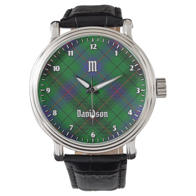 Clan Davidson Tartan Watch (Front)