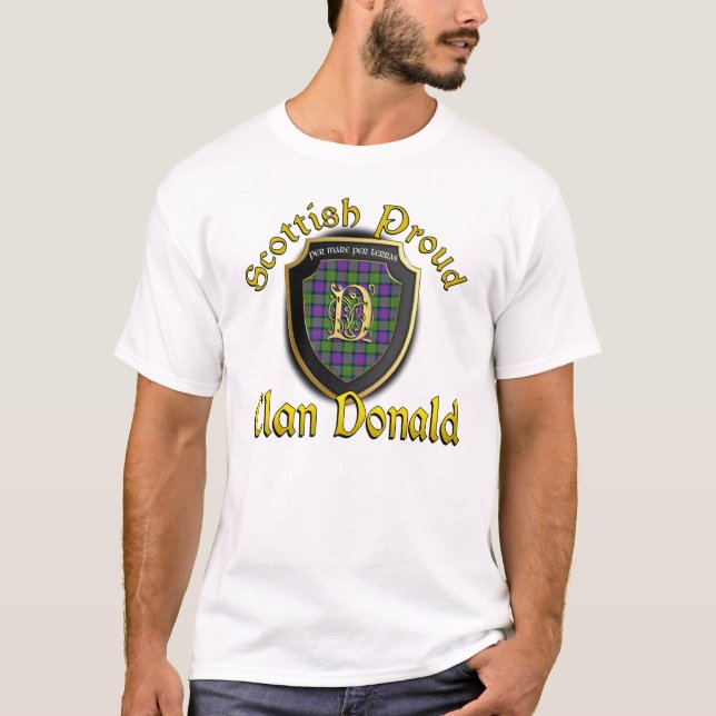 Clan Donald Scottish Proud Shirts (Front)