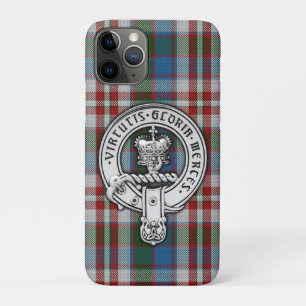 Clan Donnachaidh (Robertson) Crest & Dress Tartan Case-Mate iPhone Case
