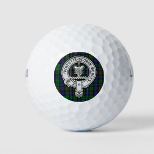 Clan Donnachaidh (Robertson) Crest /Hunting Tartan Golf Balls
