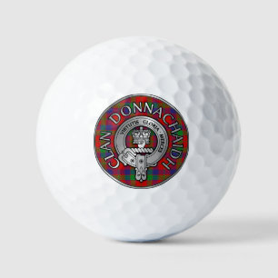 Clan Donnachaidh Robertson Crest & Tartan Golf Balls