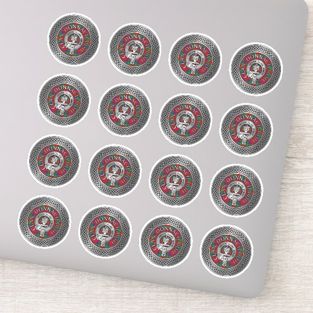 Clan Donnachaidh | Robertson Crest & Tartan Knot (Detail)