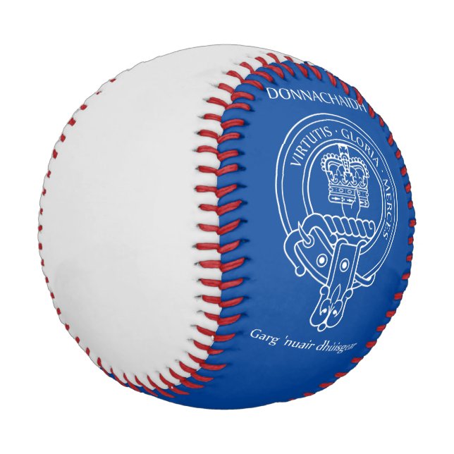 Clan Donnachaidh (Robertson) Crest & War Cry Baseball (Angled)