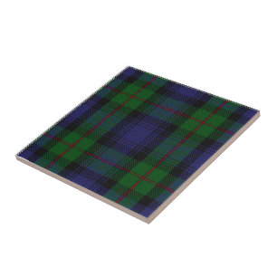 Clan Donnachaidh   Robertson Hunting Tartan  Tile