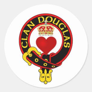 Clan Douglas Crest Sticker