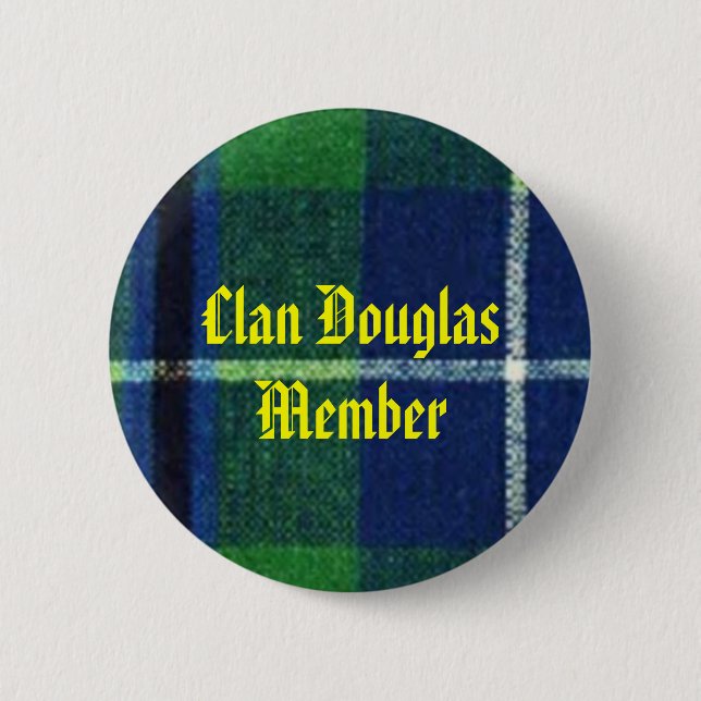 Clan Douglas Tartan Badge  Member (Front)