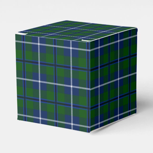 Clan Douglas Tartan Favour Box (Front Side)