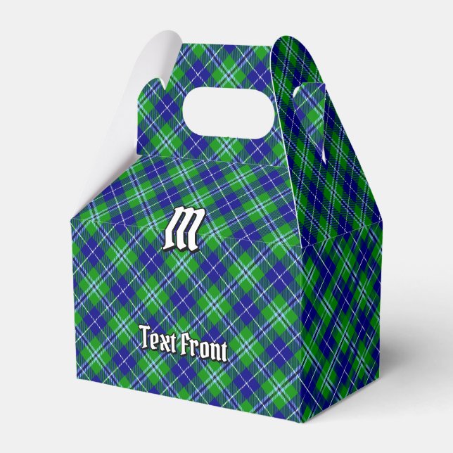 Clan Douglas Tartan Favour Box (Front Side)