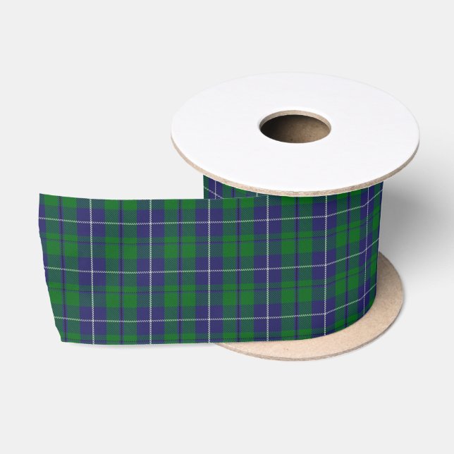 Clan Douglas Tartan Satin Ribbon (Spool)