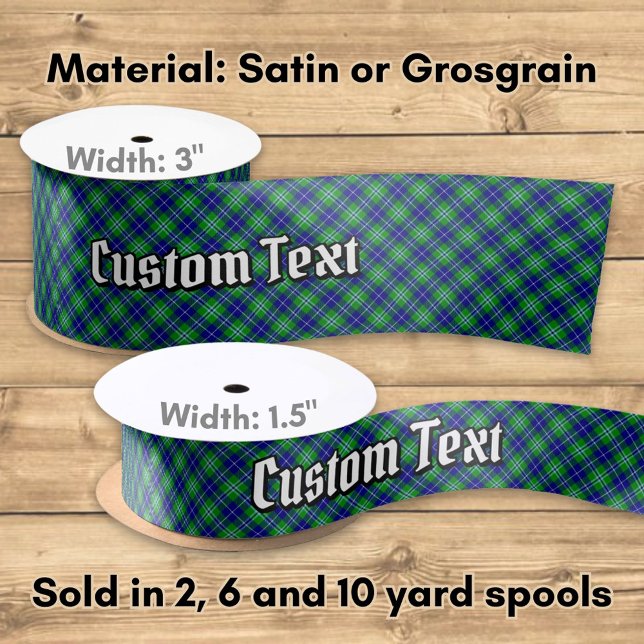 Clan Douglas Tartan Satin Ribbon (Creator Uploaded)