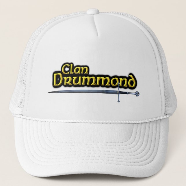 Clan Drummond Scottish Inspiration Trucker Hat (Front)