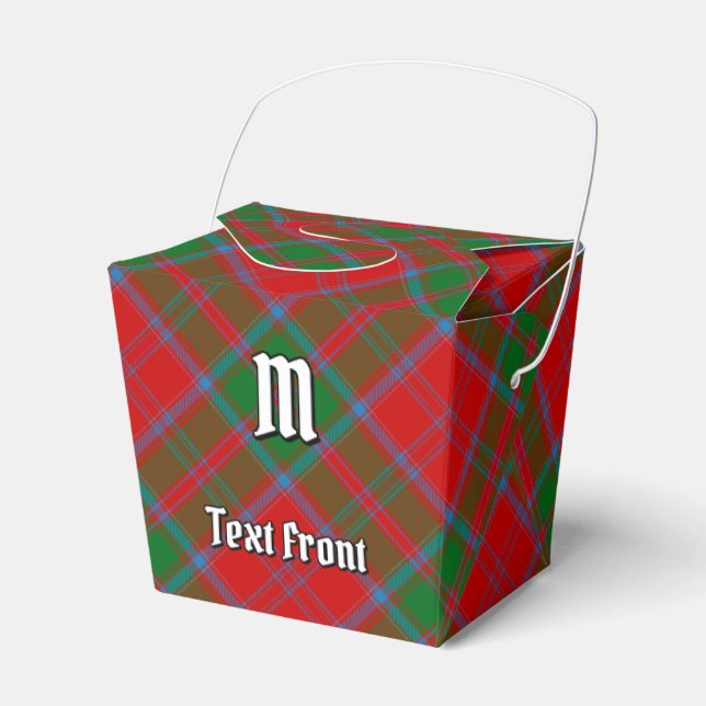Clan Drummond Tartan Favour Box (Front Side)