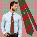 Clan Drummond Tartan Tie<br><div class="desc">Clan Drummond traditional tartan with modern colours. Seamless pattern. Custom monogram.</div>