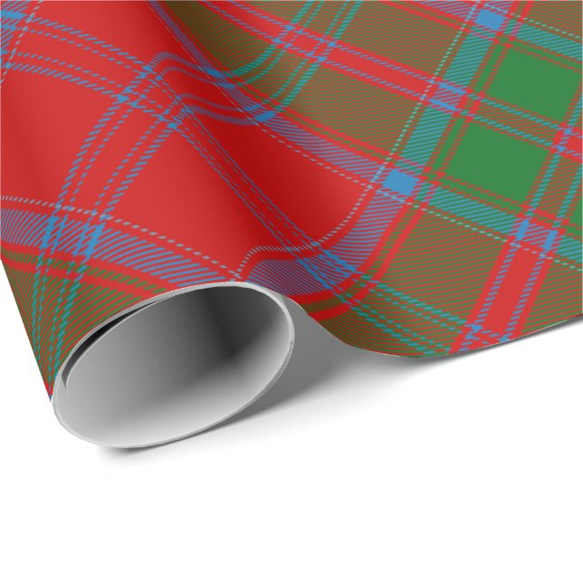 Clan Drummond Tartan Wrapping Paper (Roll Corner)