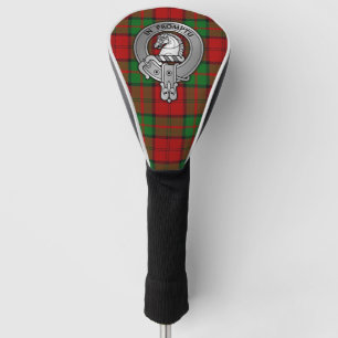 Clan Dunbar Crest & Tartan  Golf Head Cover