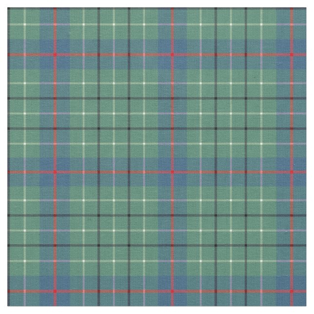 Clan Duncan Ancient Tartan Fabric (Close Up)