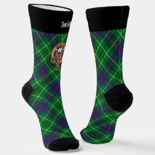Clan Duncan Crest over Tartan Socks