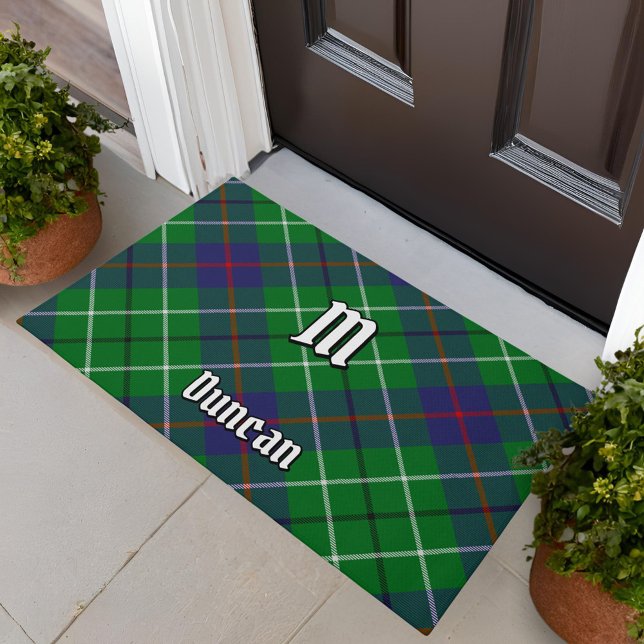 Clan Duncan Tartan Doormat (Creator Uploaded)