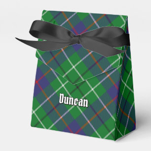 Clan Duncan Tartan Favour Box