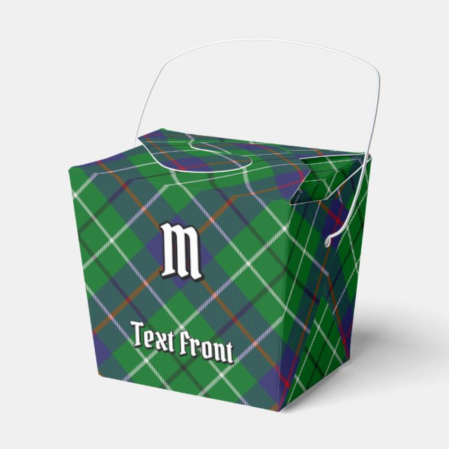 Clan Duncan Tartan Favour Box (Front Side)