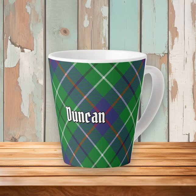 Clan Duncan Tartan Latte Mug (Creator Uploaded)