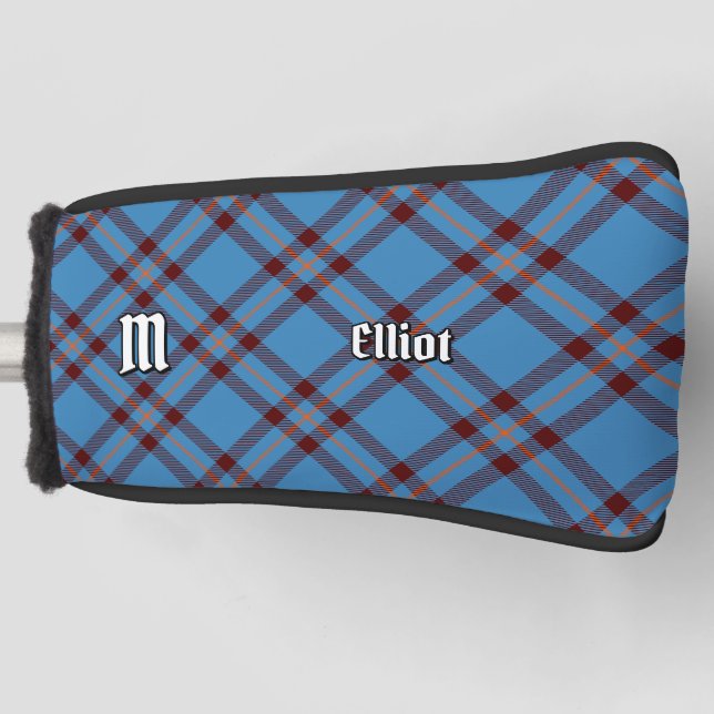 Clan Elliot Ancient Tartan Golf Head Cover (Front)