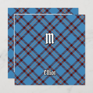 Clan Elliot Ancient Tartan Invitation