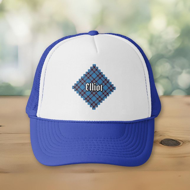 Clan Elliot Ancient Tartan Trucker Hat (Creator Uploaded)